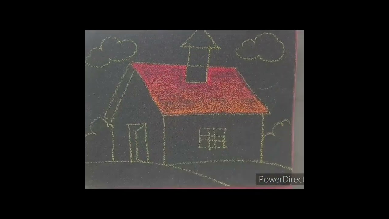 sand paper colouring |how to use some other material technique for children |subscribe my channel.