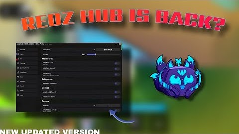 BLOX FRUIT 🔥- New Update Redz Hub Script Auto level Aura Farming + Aimbot skill