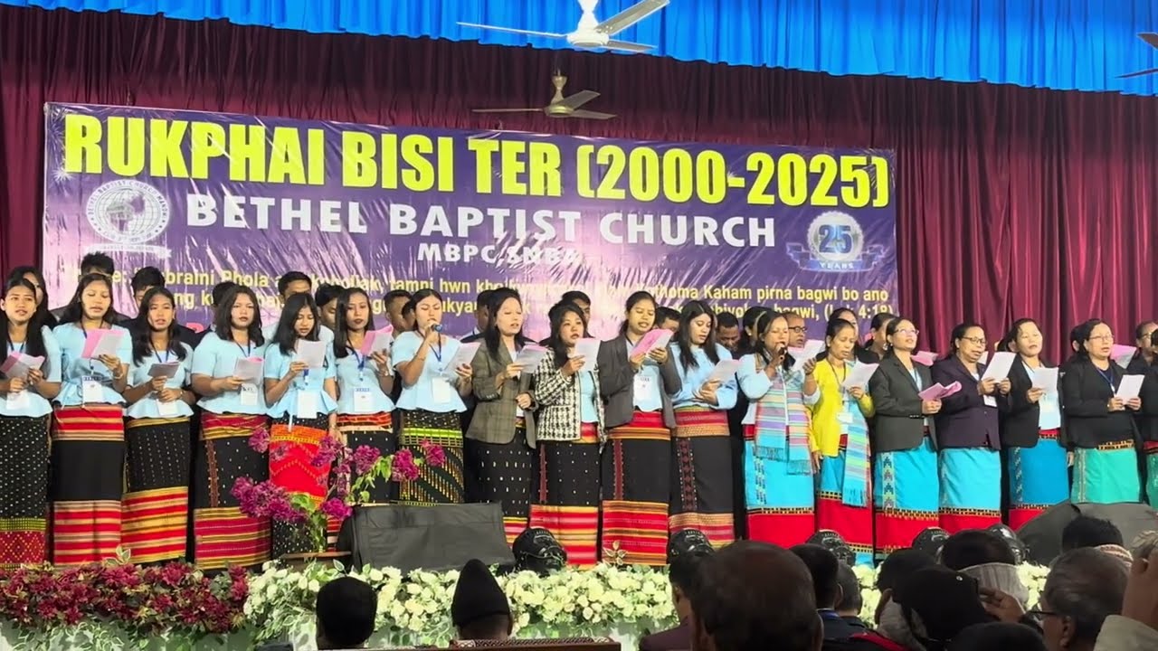 Tongthokmani khorang khwlaidi || Silver Jubilee 2025 || Bethel Baptist Church ||MBPC