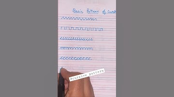 Basic Pattern of Cursive Writing | Cursive Patterns for Kids 📝📖🔤#viral #cursive #alphabet