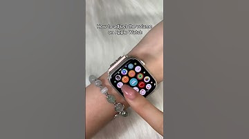 How to adjust the volume on Apple Watch💠✅🌸#shorts #applewatch #applewatchhacks #applewatchband