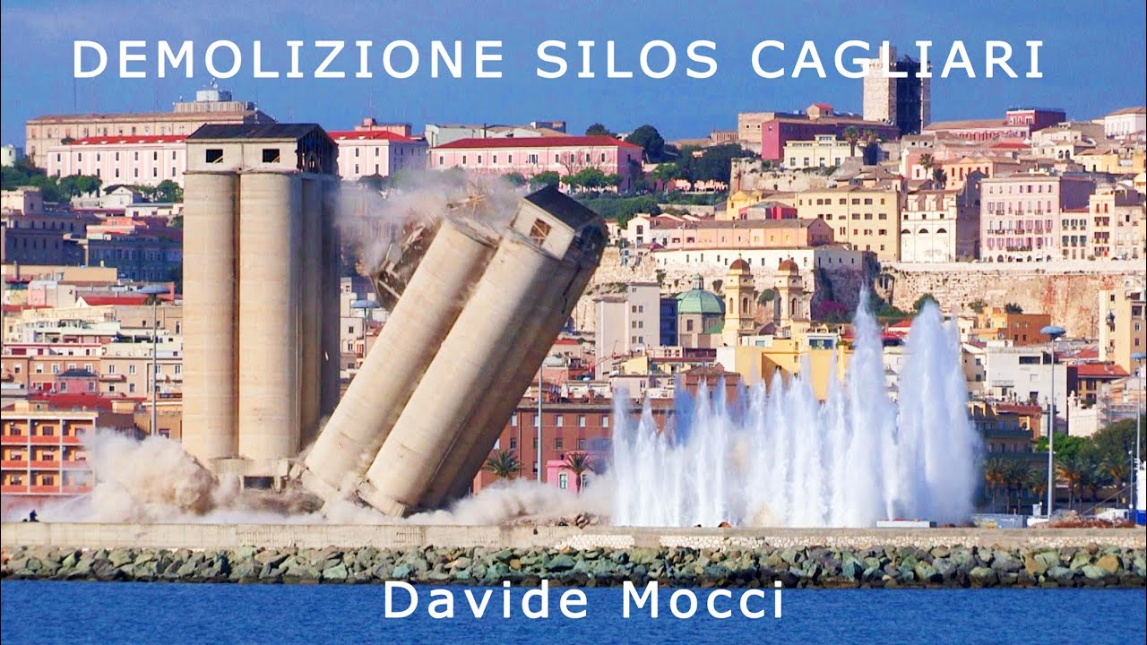DEMOLIZIONE SILOS CAGLIARI #davidemocci