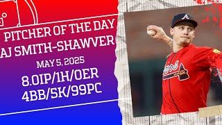 AJ Smith-Shawver Pitcher of The Day Highlights on May 5th, 2025