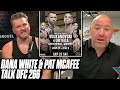 Dana White Joins Pat McAfee To Preview UFC 266 This Weekend