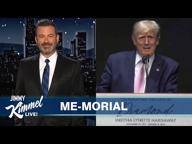 Trump Gives TRUMPIEST Performance Ever at a FUNERAL & George Santos Addresses Drag Queen Video