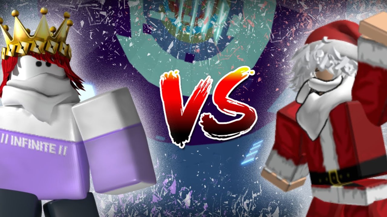 Infinite vs Santa Claus in Tower of Hell: A Crazy Christmas Showdown! | Tower of Hell | Roblox