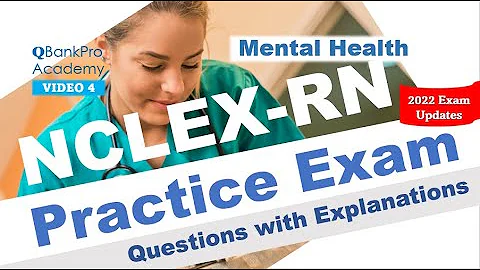 NCLEX Review | NCLEX 2022 | Questions with Answers | NCLEX High Yield | MENTAL HEALTH | QBankPro