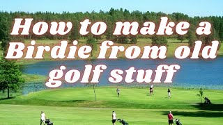 How to make a Metal Art golf “Birdie”