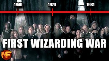 The First Wizarding War: Entire Timeline Explained (Harry Potter Breakdown)