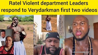 Ratel Violent Department Leaders react to Verydarkman 1st two Videos; so emotional😢😭