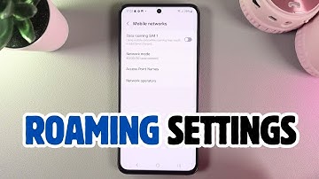 How to Enable or Disable Data Roaming on Samsung Galaxy S24 FE