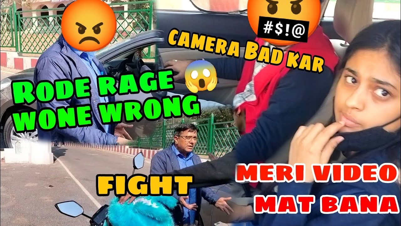 Rode Rage Wone Wrong😱Angry girl🤬😡 Fight Hogai😱😱
