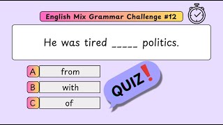 Grammar Quiz 40 English Grammar Questions English Grammar Test