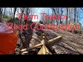 Building and ditching a driveway! Tractors moving tons of Dirt! Kubota M6060 and Farmtrac 60