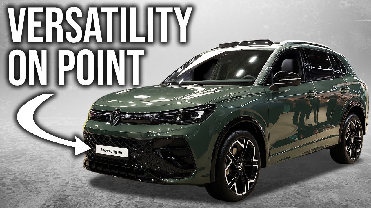 Volkswagen Tiguan 2025 — Sleek Aerodynamic Design and Futuristic Digital Cockpit !