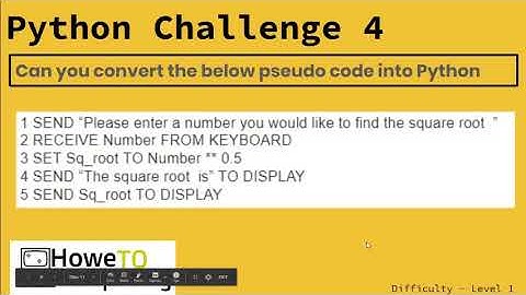 Python challenges  ‐ level 1 challenge 4