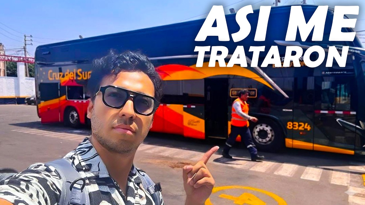 САМЫЙ ИЗВЕСТНЫЙ АВТОБУС в ПЕРУ: CRUZ DEL SUR… ДЕЙСТВИТЕЛЬНО ли оно того стоит? 🚌😳