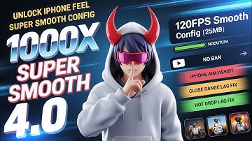 🔥 BGMI 4.0 LAG FIX CONFIG FILE 💯 | 120 FPS + ZERO LAG + IPHONE FEEL | SUPER SMOOTH  | BGMI + GL + KR