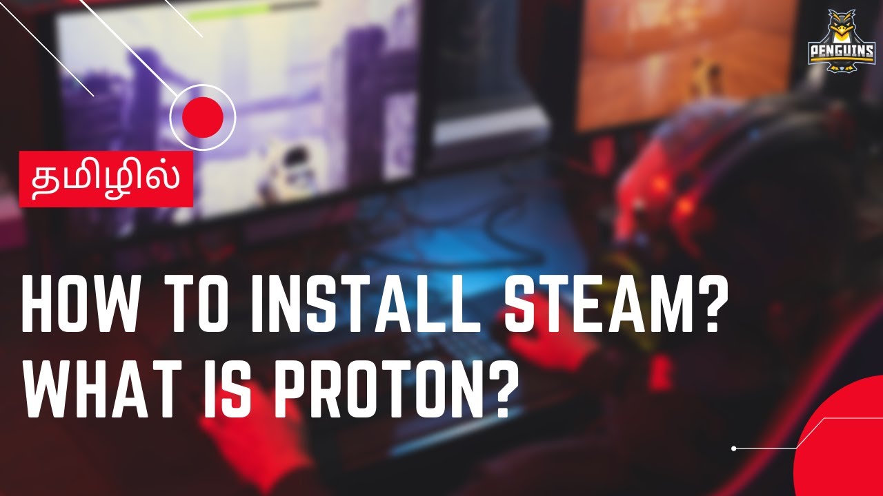 what is proton on linux? how to install steam? - YouTube
