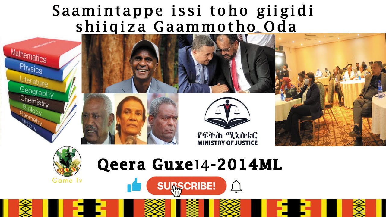 Gaammo Tv - Oda paydo 5 -Qeera Guxe 14-2014ML Saaminttappe issi toho giigidi shiiqiza oda