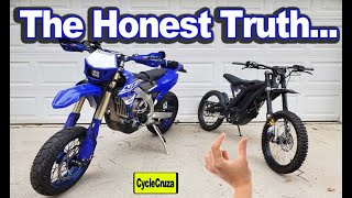 SuperMoto VS Sur Ron X  The Honest TRUTH