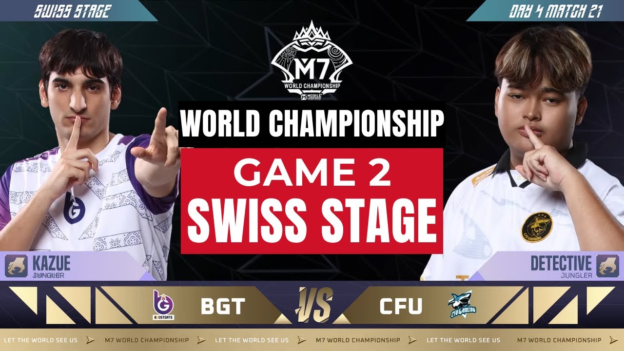 🔴 MLBB M7 | BGT против CFU | Boostgate Esports против CFU Gaming | Чемпионат мира M7 | Mobile Leg...