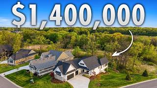 What $1.4M Buys in North Oaks, MN | Rambler Tour (Wooddale Builders)