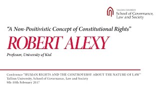 Play video: Robert Alexy - A Non-Positivistic Concept of Constitutional Rights