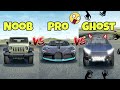 Noob vs pro vs ghost extreme car driving simulator