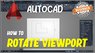 AutoCAD How To Rotate Viewport