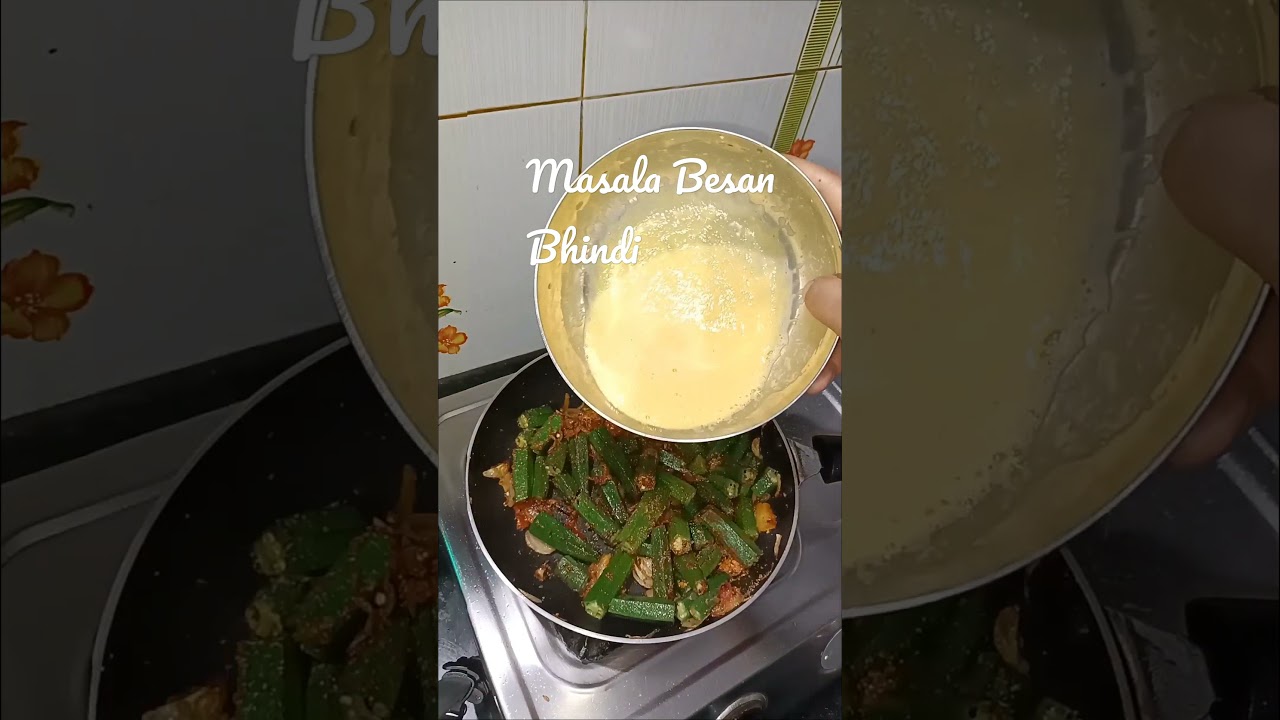 Masala Besan Bhindi/Besan Masala Bhindi Recipe 