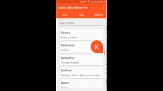 Indian Baby Names for Android screenshot 5