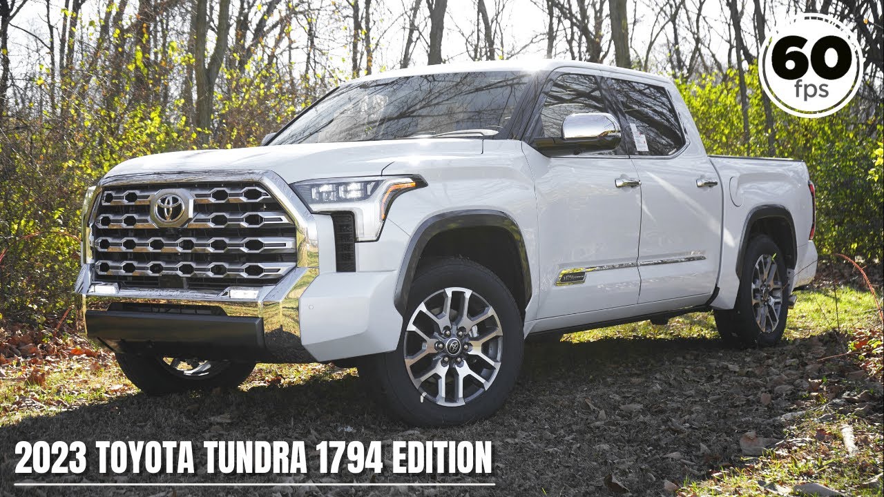 2023 Toyota Tundra 1794 Edition Review | The Safest Truck Available