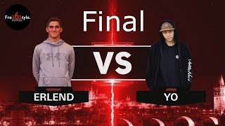 Erlend vs Yo - FINAL - 1st place battle - SuperBall 2019
