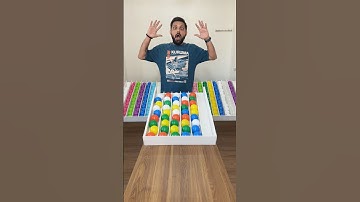 Amazing Color Sorting Challenge | Satisfying Ball Game #ballbuzzgames #shorts #ball #game #gameplay