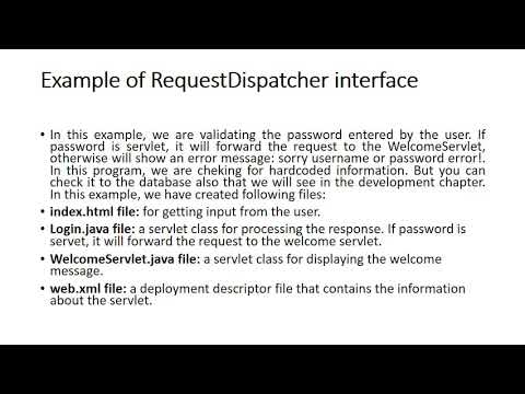 RequestDispatcher and collaboration of servlets