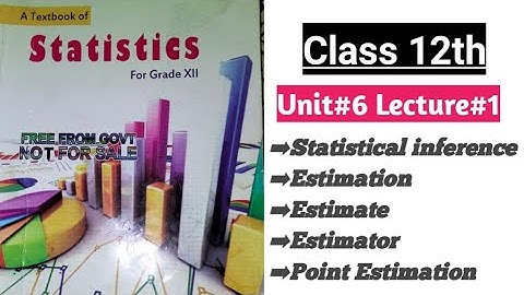 Estimation | Unit#6 Lecturer#1 Class 12th | naqeeb classroom  Urdu/Hindi