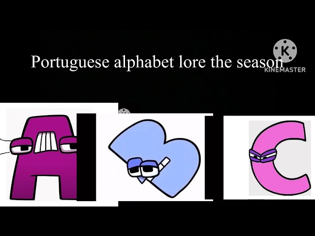 Portuguese Alphabet Lore A-E (Part 1) #alphabetlore#portuguesealphabet