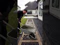 Rate the  transformation.... #satisfying #diy #realestate #construction #garden #landscape