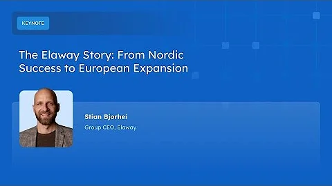 The Elaway Story: From Nordic Success to European Expansion | The AMPECO Ecosystem Stage