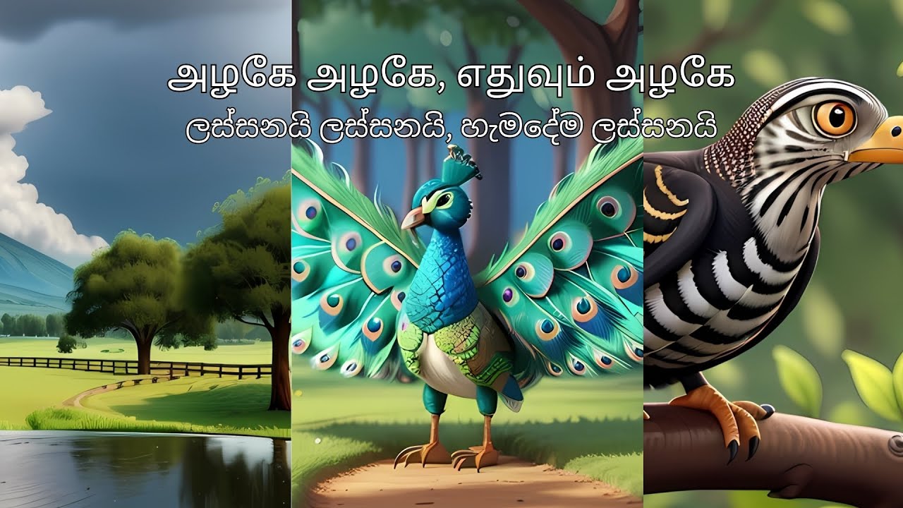 அழகே அழகே பாடல் | Alahe Alahe Song with Sinhala meaning - YouTube