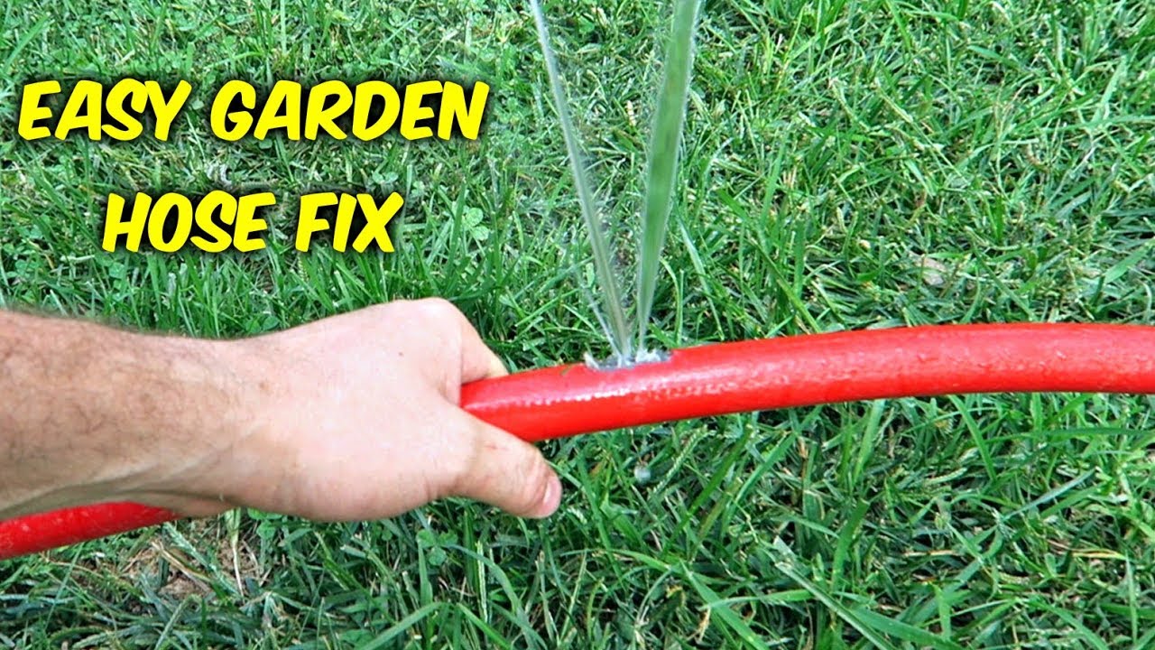 How to Fix Pinhole in Water Hose  