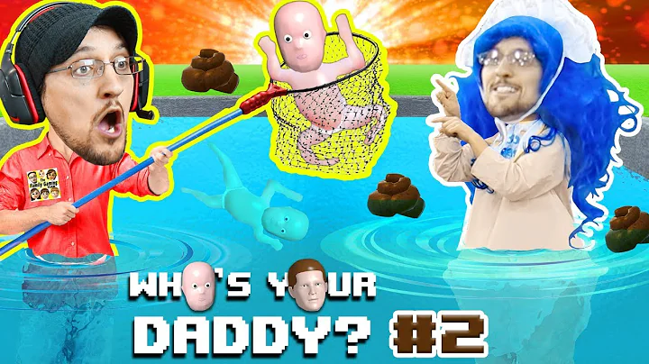 WHO'S YOUR DADDY #2: FGTEEV Saves Swimming Baby Po...