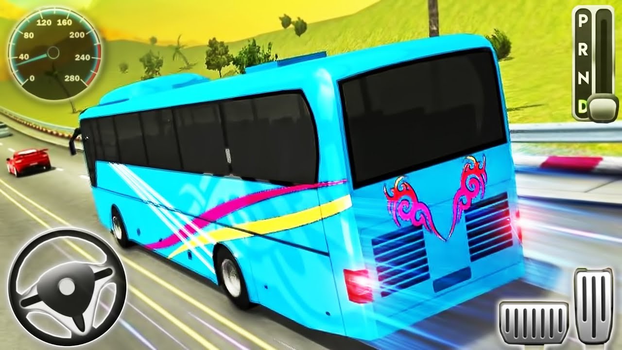 City Coach Bus Driving Simulator 2019 - Android GamePlay