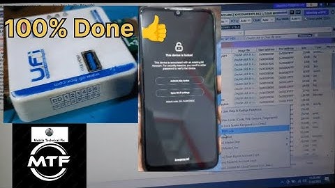 Xiaomi Redmi 7 Mi Account RemoveVia isp Pinout with UFI Box || Redmi Y3 📱