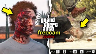 The WORST DEATHS in GTA Games (FREECAM)