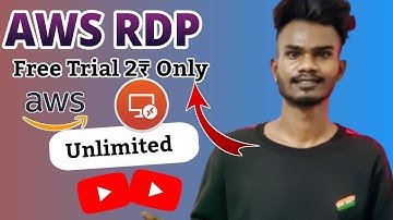 Aws Rdp Free Trial 2rs || Latest 2024 trick #tips #tech #trick #rdp #rdpfree