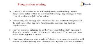 Progressive testing vs Regression testing - Software Testing and Quality Assurance