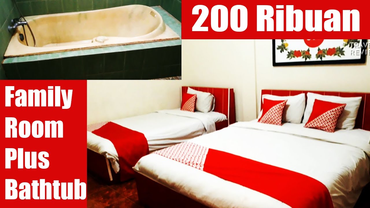 Hotel Yang Ada Bathtub Di Malang 200 Ribuan dapat Family room + Bathtub, Review Hotel murah di Malang