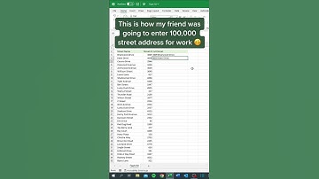 FLASH FILL Shortcut Keys #excel #shorts